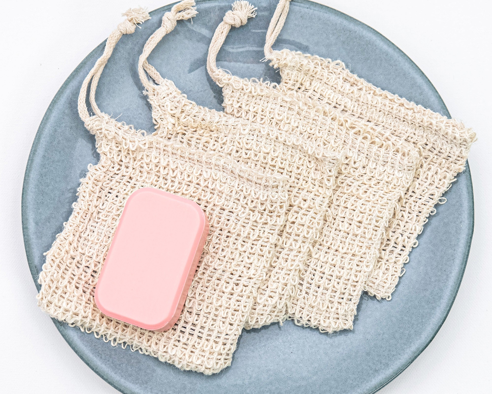 KRYMXAR Seifenbeutel 4er Set - Wasserdichte Seifentaschen Für Camping & Reisen